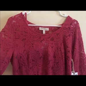 Jessica Simpson lace Maternity dress